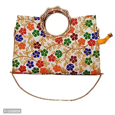 Women's Handmade Designer Rajasthani Clutch Bag - Taajoo